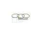 ANEL DE VEDAÇÃO 52X3 - VOLKSWAGEN - 07W145117