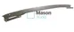 CHAPA DE COBERTURA CINZA FLANELA - VOLKSWAGEN - 2P08072338A8