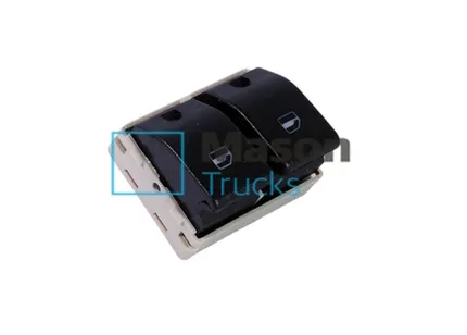 INTERRUPTOR PARA ACIONAMENTO ELÉTRICO DOS VIDROS PRETO SATIN - VOLKSWAGEN - 6Q0959858A9B9