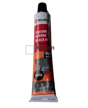 SILICONE DE ALTA TEMPERATURA 598 BLACK - WURTH - PT13407991